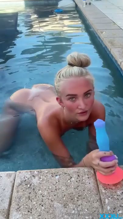Kyliechase Swimming Pool Masturbates TikTok Reel